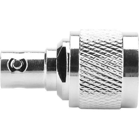 Adaptateur coaxial RF (2 pièces) de type N mâle vers BNC femelle, convertisseur de test