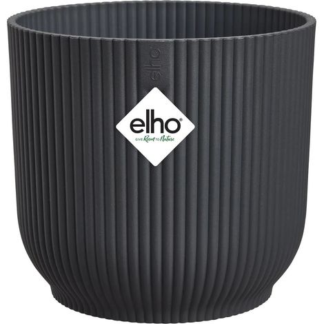 elho® Vibes Übertopf Fold Anthrazit Ø 40 cm - Kunststoff (1/5)