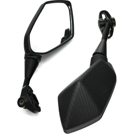 Rückspiegel für Yamaha YZF-R6 / YZF-R3 / YZF-R1 Paar SV1 Carbon-Look