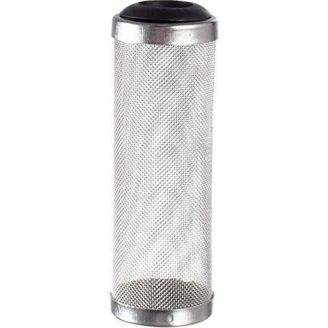Garde de Filtre Maille Protection, Filtre en Acier Inoxydable Entrée Gaine Filtre d'Aquarium Réservoir de Poisson Grille Filtre Protecteur pour Poissons Crevettes Accessoire Aquarium, 12mm (1/5)