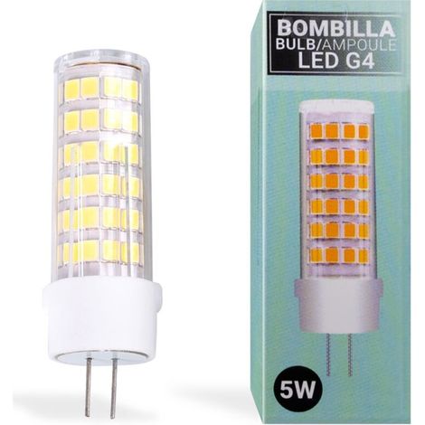 Ampoule LED G4 bi-pin 12V AC/DC - 5W - Blanc Froid (1/5)