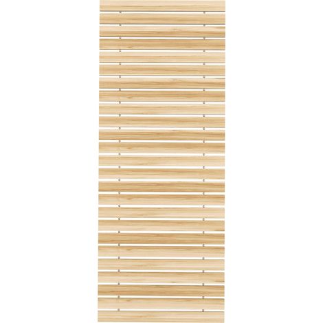 120 Cm Gartenweg, Rollweg Wetterfest Gartentritt Dekorative Holztritt Aus Tannenholz, Für Garten, Balkon, Natur