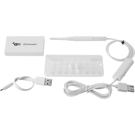 F190 WIFI 6LEDs Light 2 in 1 Visual Medical Inspection Camera Endoscope 3.9mm