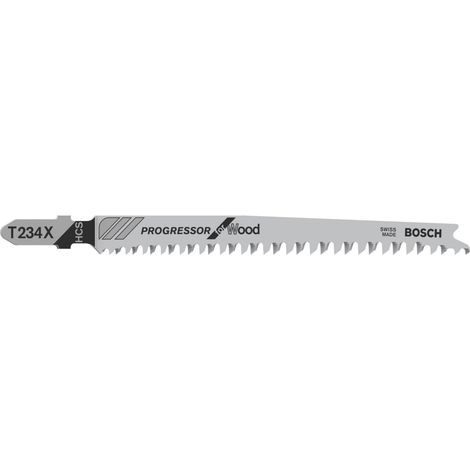 Bosch Stichsägeblatt T 234 X Progressor for Wood
