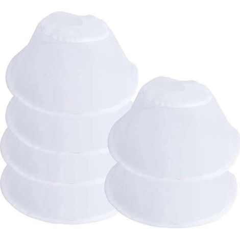 Lot de 6 sacs filtrants pour lait de soja, diamètre de la roue : 10 cm.