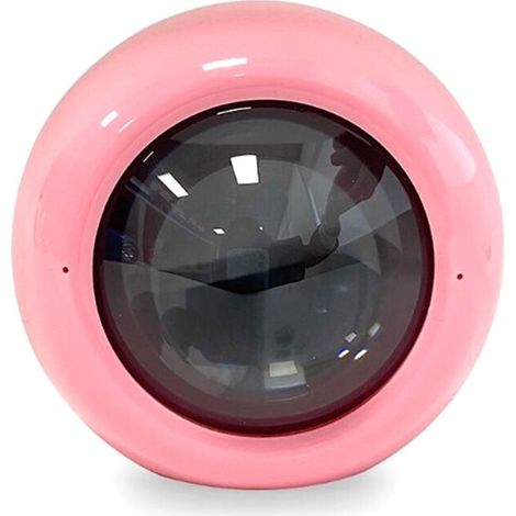 Decorazione da scrivania Aisplay con effetto 3D per la riproduzione di video, regalo commemorativo per amici, rosa (1/2)