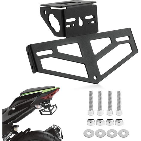 Support de Plaque D'immatriculation pour 250 400 Z400 2018 2019 2020 2021 2022, Porte-Plaque D'immatriculation Accessoires pour Motos (1/5)