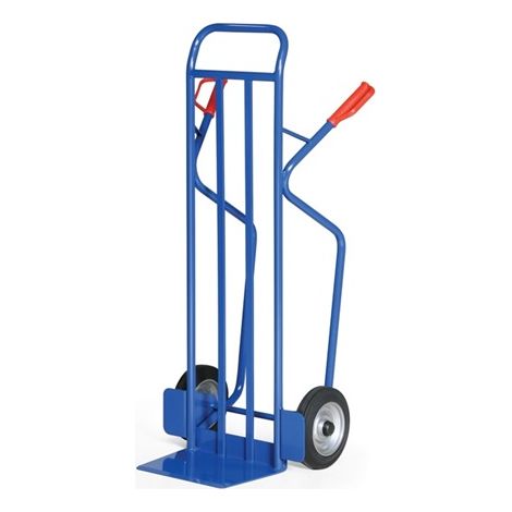 Bako Logistiksysteme Stahlrohr Stapelkarre 350kg Traglast Rollenlager Vollgummi 380x270mm (1/2)