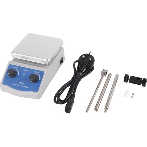 Agitateur magnétique SH-2, agitateur chauffant à température constante pour laboratoire (220V prise UK) (1/5)
