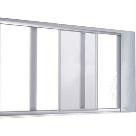 ZANZARIERA ALLUMINIO SCORREVOLE KIT BC - 100X220 CM