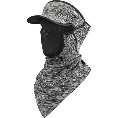 Écharpe élastique multifonctionnelle (1 pièce), idéale pour la moto, le ski et autres sports de plein air. Couleur : vert armée. Taille unique. (1/5)