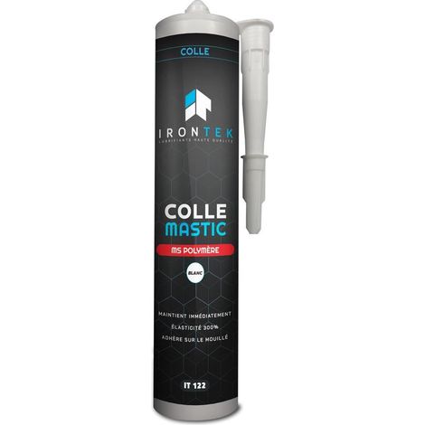 JOINT COLLE BLANC MS POLYMERE CARTOUCHE 310 ML