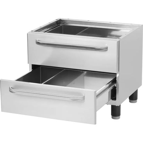 Soubassement 2x tiroir, fermé 66x53 REDFOX - PZ 60 L - REDFOX
