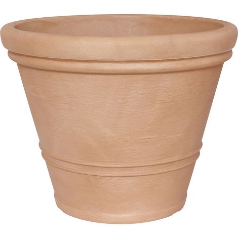 Geli Pflanztopf Milano Ø 60 x 46,5 cm terracotta Kunststofftöpfe