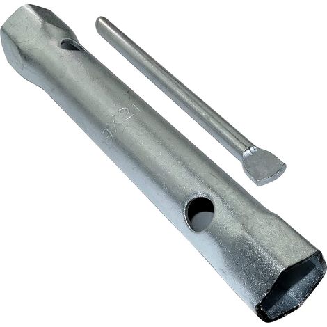 1 - Clé à Tube - Acier CR-V - Serrage et Desserrage - Robinetterie et Mécanique - Argent - 16x19x21cm