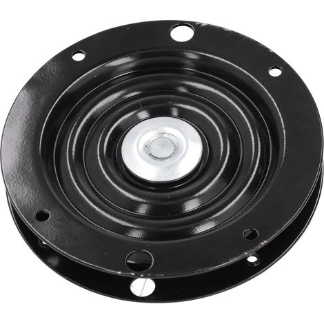 Plaque de remplacement pour plateau tournant pivotant à billes, assise complète, pour chaises et tabourets de bar, 15 cm (6 pouces). (1/5)