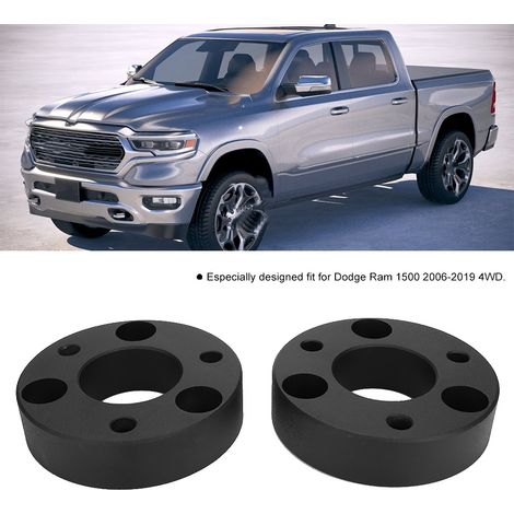 Lot 2x 2 pouces Kit Surélévation Avant pour Dodge RAM 1500 2006-2019 4x4, Cales de Levage (1/5)