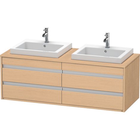 Duravit Ketho consola mueble bajo lavabo, suspendido,