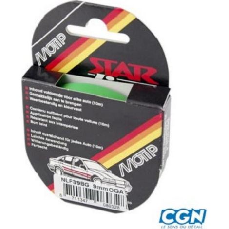 motip felgenband für auto nlf39bg leuchtgrün 9mm x 10m neu