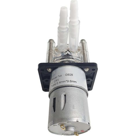 Pompe doseuse 500 ml/min, pompe péristaltique à haut débit 12 V pour l'irrigation goutte à goutte des aquariums, pompe doseuse pour aquariums sous vide et laboratoires, durable et multicolore. (1/5)