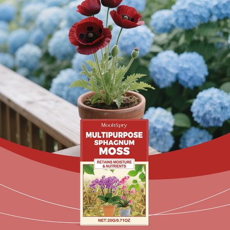 Mehrzweck-Moos-Gartenpflaster, Mikrolandschaftsgestaltung, DIY-Begrünungsmaterial für Topfpflanzen – 20 g -- DE (1/5)