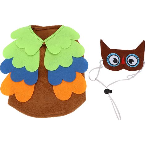 Hibou Halloween noël vêtements pour animaux de compagnie habiller drôle nouveau particulier confortable chiot Costume pour PetL (1/5)