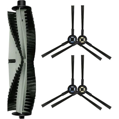 Set di spazzola a rullo e spazzola laterale per l'aspirapolvere robot Silvercrest SSR1 SSRA1. (1/5)