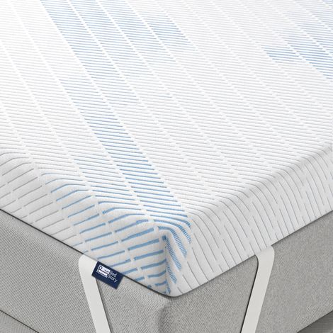 Surmatelas 120x190 sur-Matelas 2 Personnes Mémoire de Forme Gel Soutien Ergonomique Housse Hypoallergénique Amovible et Lavable Épaisseur 7 cm (1/5)