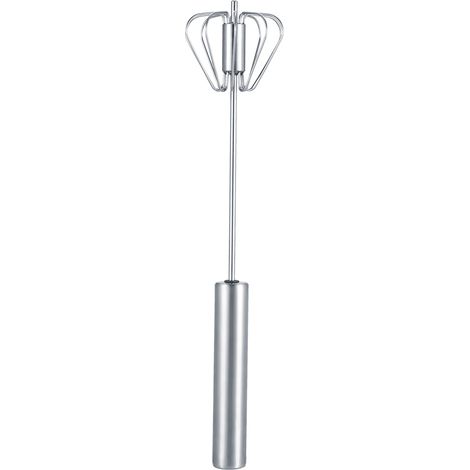 Tragbarer, automatischer Edelstahl-Schneebesen für Eicreme (1/5)