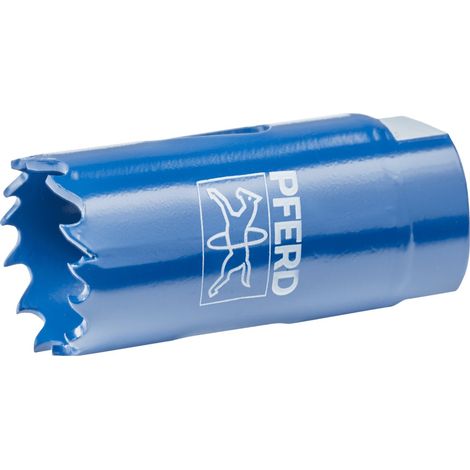 PFERD TOOLS Bi-Metall Lochsäge Co8/M42 Ø 24 mm Schnitttiefe 36 mm für Stahl, Edelstahl, Blech, Holz (1/4)