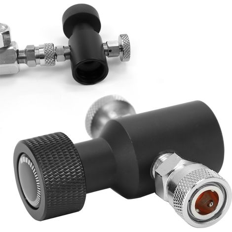 Adaptateur de recharge de CO2 pour machine à soda ASA avec raccord rapide femelle 8 mm (1/5)