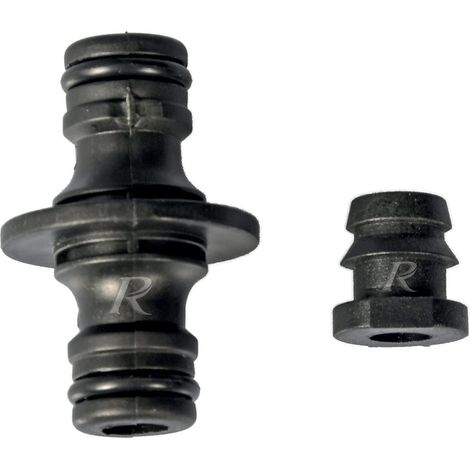 Kit de raccords pour tuyaux poreux 12,5 mm – Raccord rapide avec bouchon – Étanchéité optimale pour arrosage – Compatible 12,5/15 mm