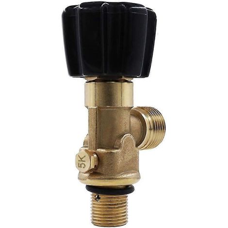 Régulateur de gaz pour bouteilles d'argon et de CO2 avec filetage M18x1,5 sur CGA320 (1/5)