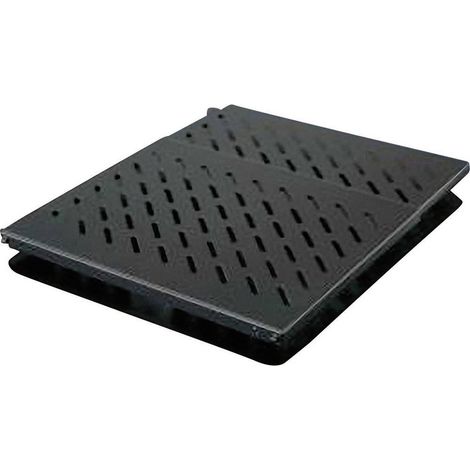 Rittal Estante de Rack negro 484 mm acero robusto