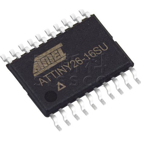 ATTINY26-16SU and ATTINY26L-8MU electronic components (5 units of each)