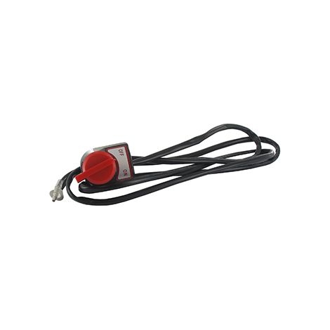 Botón de parada, para motobineadoras Inventiv modelos 0534030001 (a y b), 0530170001, 0530130001 (a y b). Origen 0330062001.