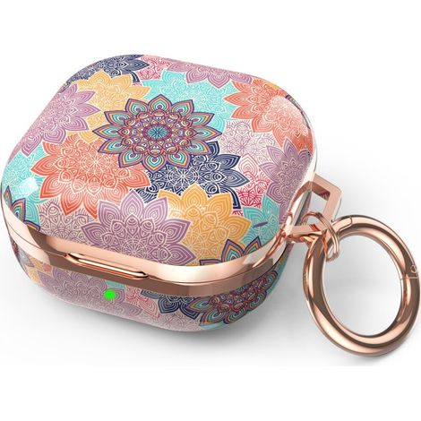 Funda para Samsung Galaxy Buds 2 / 2 Pro / Pro / Live, diseño de mandala colorido (1/5)