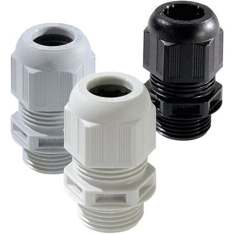 PRESSE-ÉTOUPE WISKA ESKV-SET 25 10100471 M25 PLASTIQUE GRIS CLAIR 3 PC(S) (1/2)