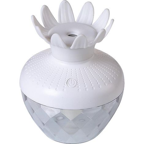 Humidificateur de bureau USB blanc 200 ml pour aromathérapie avec mini vaporisateur silencieux pour voiture, hydratation portable (1/5)