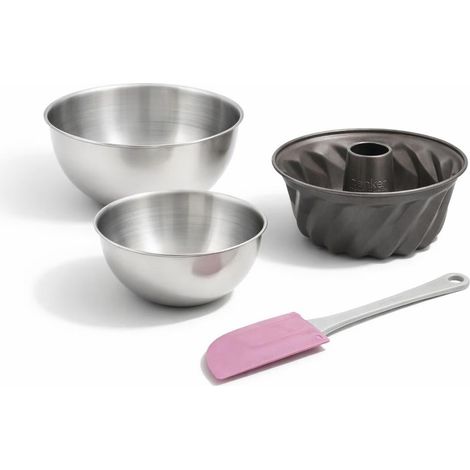 Set de 4 ustensiles de pâtisserie moule à gâteaux bols et spatule Spécial mini Spécial mini Zenker Spécial mini (1/5)