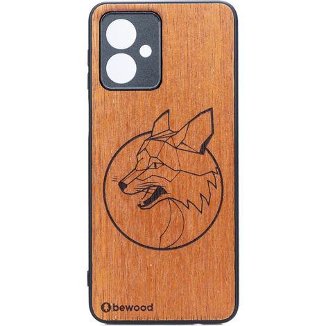 Bewood Holzkoffer für Motorola G54 5G LIS Merbau (1/2)