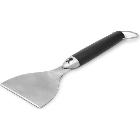 Raschietto per piastra in acciaio inox weber per piastra 28 cm