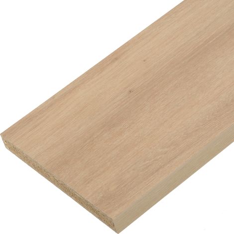 Forestea – Plan de travail stratifié chêne CPL 2770 x 640 x 38 mm – Label PEFC 75% – Épaisseur 38 mm pour cuisine moderne