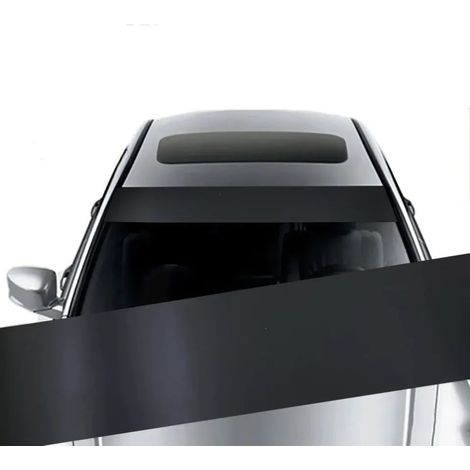 1-Pack - Car Windshield Sunshade, Universal Automotive Exterior Accessories, Sunshade Car Stickers - Black (1/2)