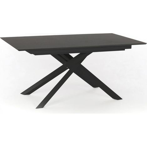 Tavolo allungabile 170/270x90 cm grigio scuro (1/5)