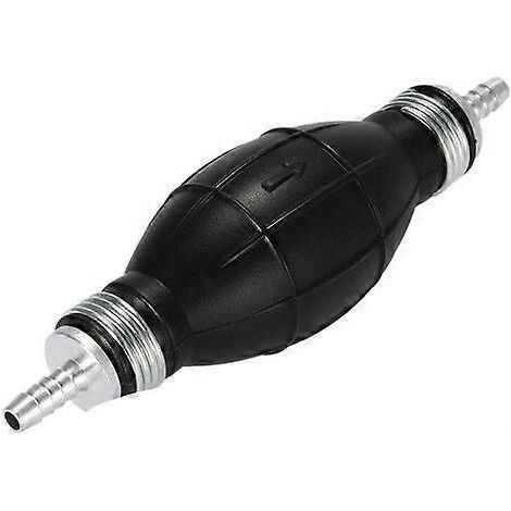 Pompe à carburant manuelle à poire d'amorçage de 8 mm, en alliage, pour bateaux, essence et diesel. Pompe universelle pour essence, huile, eau et carburant. (1/5)