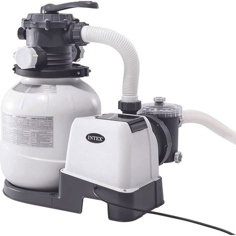 POMPA CON FILTRO A SABBIA PER PISCINE FINO A 45.420 LITRI  peso kg.18,10 (26646)    INTEX
