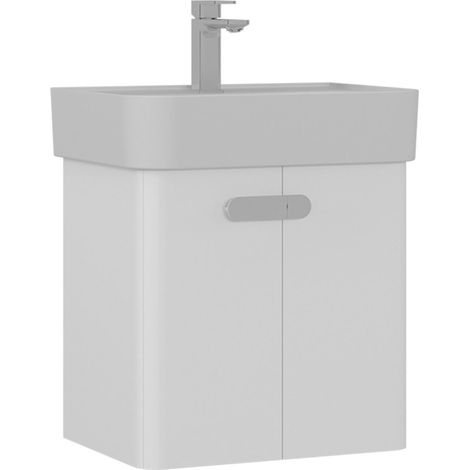 Meuble Vasque "Orbit 55" - 55 x 38 x 62 cm - White (1/4)