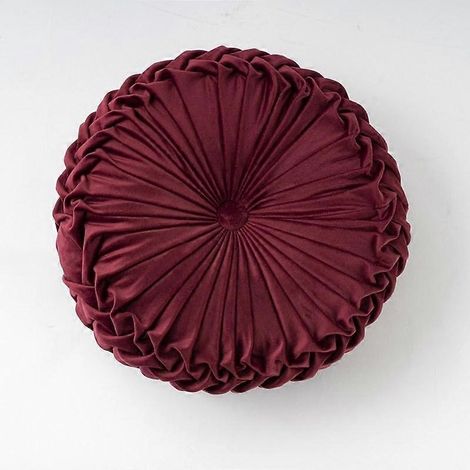 Filiyano – oreiller – Coussin en velours citrouille, coussin de canapé créatif, coussin de sol, taie d'oreiller, couleur unie, coussins de luxe pour (1/5)