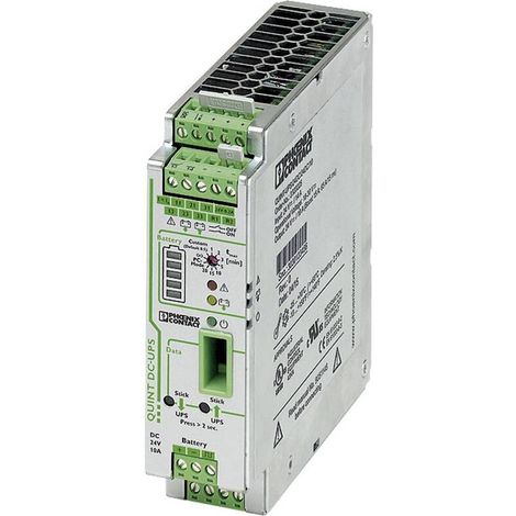 [NEUWERTIG] B-Ware Phoenix Contact QUINT-UPS/ 24DC/ 24DC/10 Industrielle USV-Anlage (DIN Rail) (1/2)